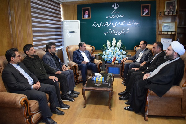 دیدار معاون آب و خاک وزیر جهاد کشاورزی با استاندار آذربایجان‌غربی و فرماندار میاندوآب