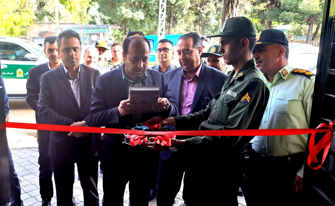 افتتاح ساختمان جدید پلیس اطلاعات و امنیت عمومی فرماندهی انتظامی شهرستان میاندوآب