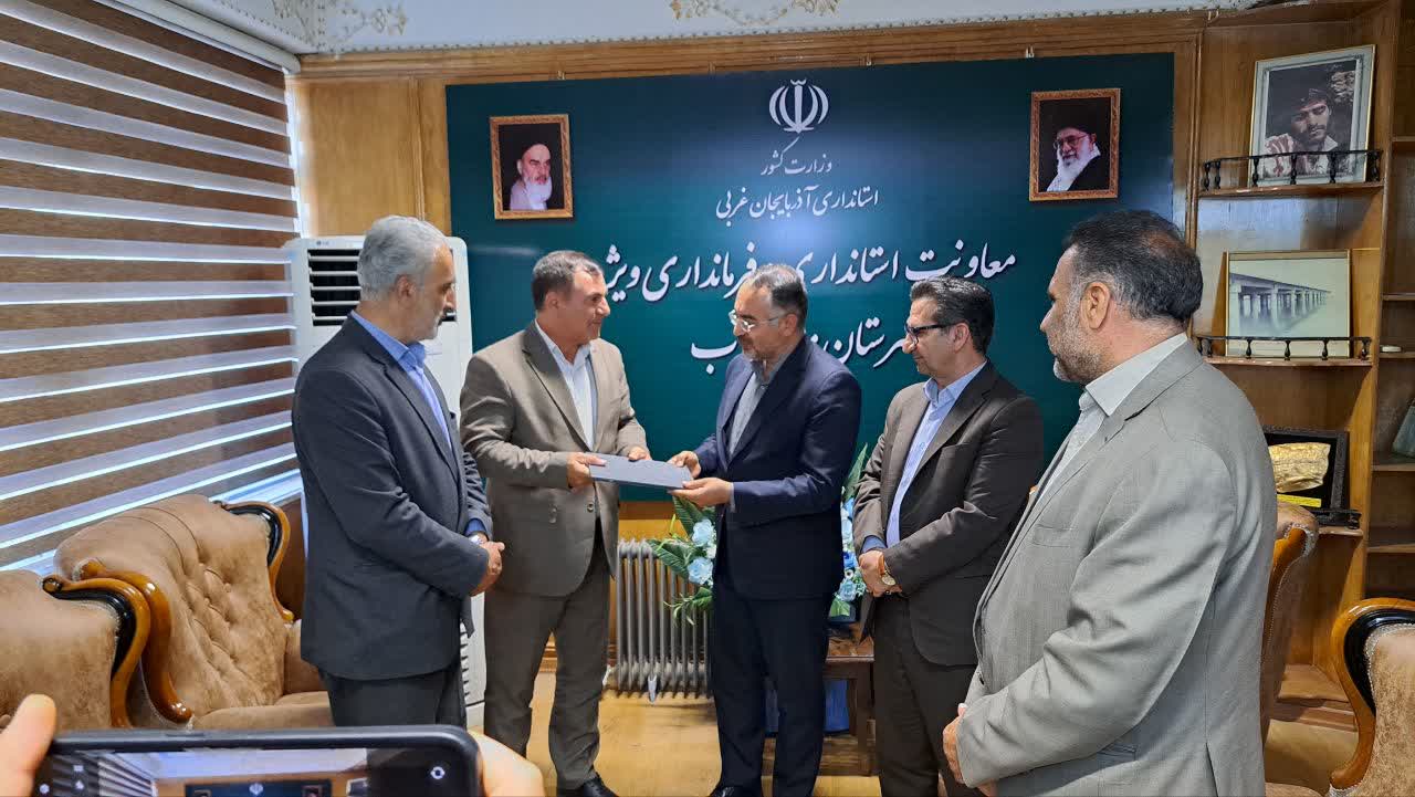 رسول ملکی به عنوان فرماندار جدید میاندوآب معرفی شد