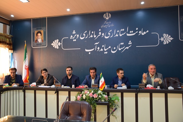 نشست مشورتی دهیاران و اعضای شوراهای اسلامی روستاهای بخش های بکتاش، گوگ تپه و للکلوی میاندوآب با بخشداران و مدیران دستگاه های خدمات رسان برگزار شد