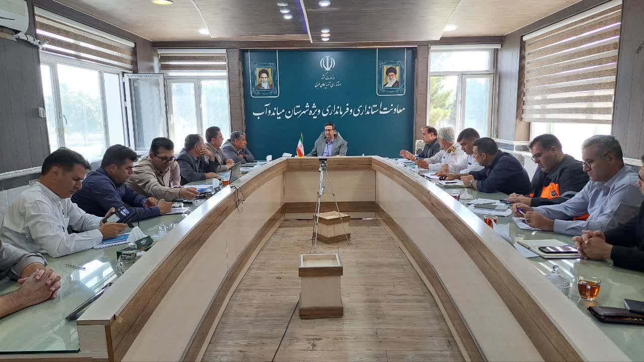 شورای ترافیک شهرستان میاندوآب به ریاست فرماندار تشکیل جلسه داد