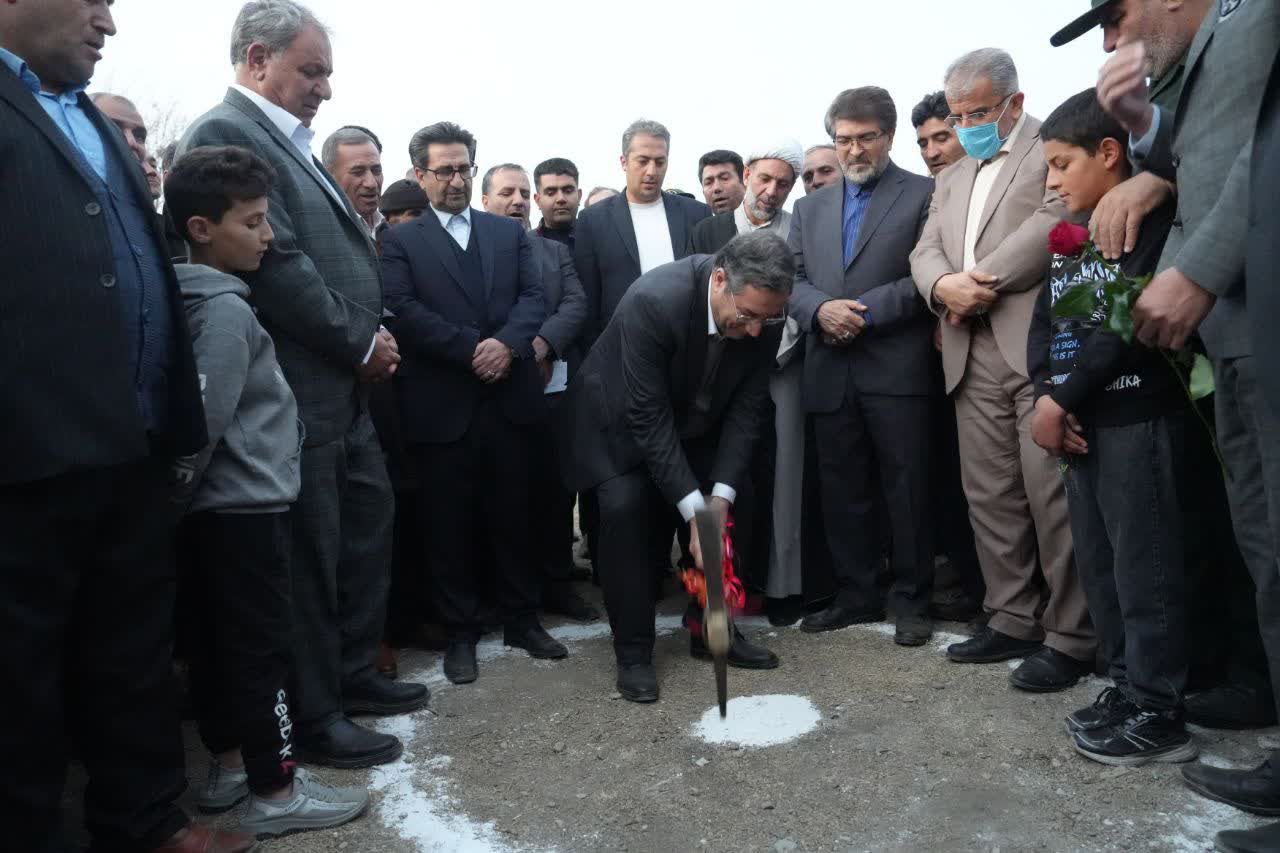 برگزاری آیین آغاز عملیات اجرایی احداث مدرسه 9 ‌کلاسه شهر بکتاش+تصاویر