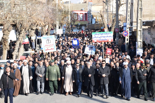 نمایش اتحاد مقدس میاندوآبی ها علیه تروریسم صهیونی- آمریکایی+تصاویر