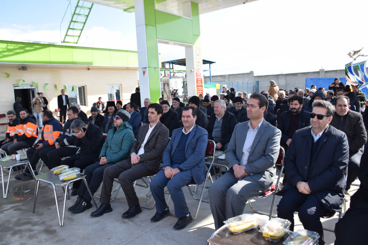 افتتاح شصتمین جایگاه CNG منطقه میاندوآب+ تصاویر