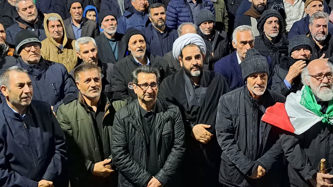 بیست و هفتمین اجتماع مردم غیور و شهیدپرور میاندوآب در حمایت از رزمندگان و بیعت با رهبر معظم انقلاب