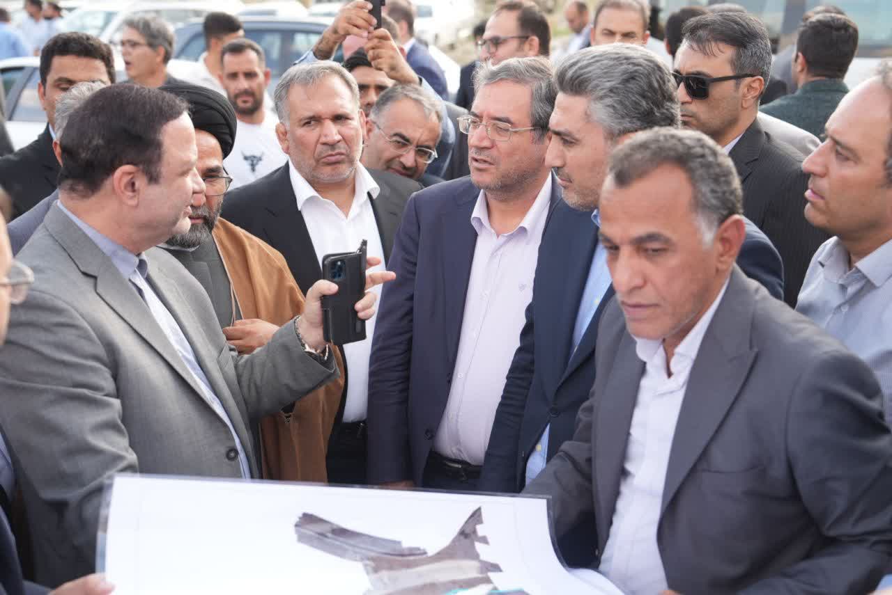 بازدید اعضای کمیسیون اقتصادی مجلس و استاندار آذربایجانغربی از مرز سرو + تصاویر