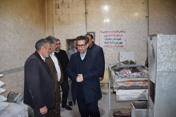 رزمایش تداوم کار نانوایی ها در شرایط اضطراری در شهرستان میاندوآب برگزار شد