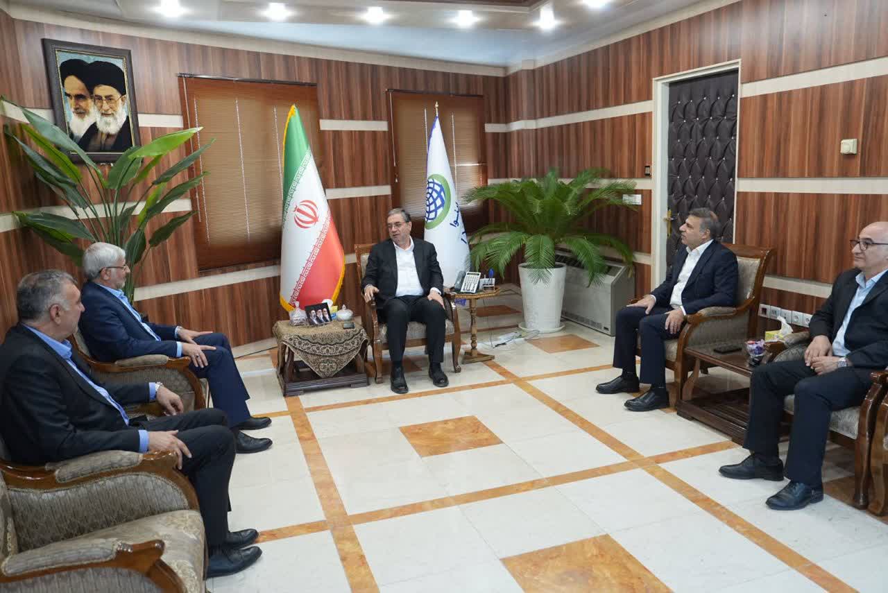 دیدار مدیر هماهنگی امور گازرسانی شرکت ملی گاز ایران با استاندار آذربایجان‌غربی + تصاویر