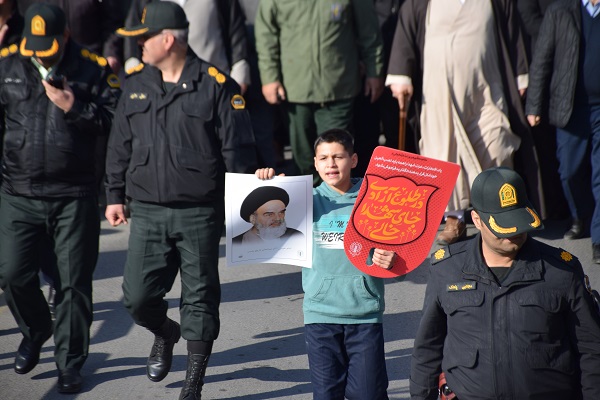 نمایش اتحاد مقدس میاندوآبی ها علیه تروریسم صهیونی- آمریکایی+تصاویر