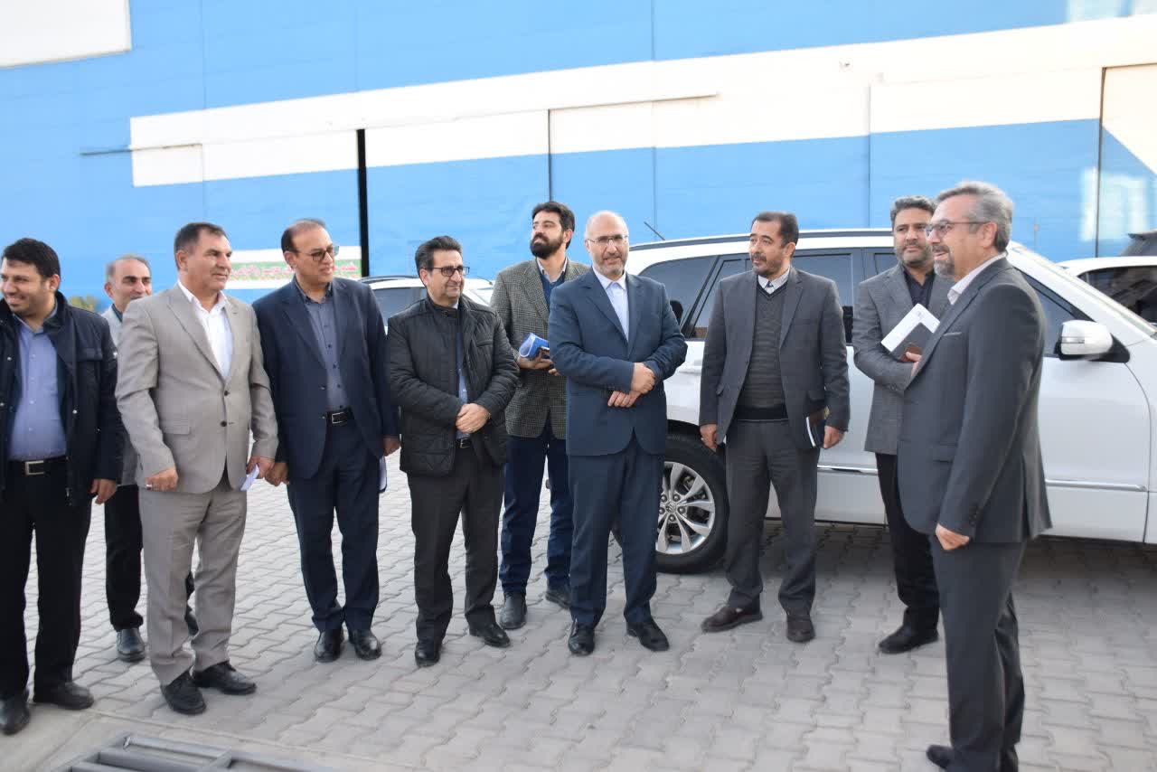 بررسی موانع و مشکلات پروژه های عمرانی و واحدهای تولیدی، صنعتی و کشاورزی شهرستان میاندوآب با حضور بازرس کل قضایی آذربایجان غربی و فرماندار میاندوآب