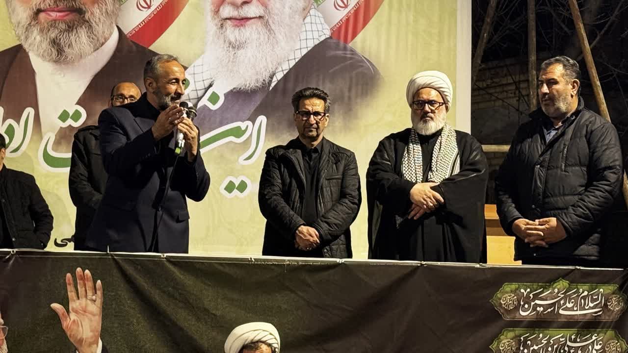 گزارش تصویری از تجمع باشکوه مردم میاندوآب