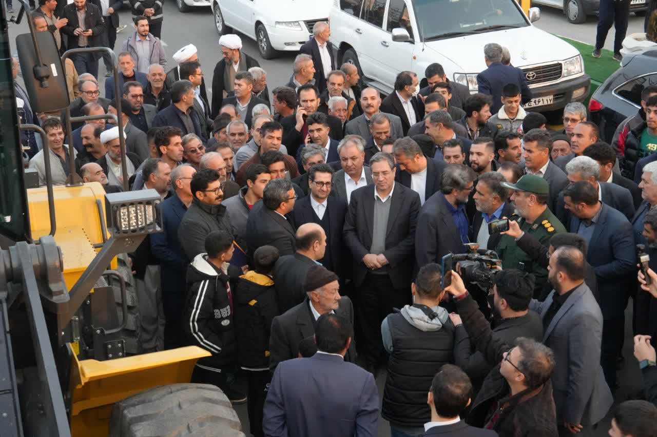 بهره‌برداری از پروژه‌های شهری شهر بکتاش شهرستان میاندوآب + تصاویر