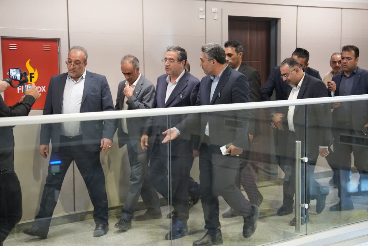 بازدید اعضای کمیسیون اقتصادی مجلس و استاندار آذربایجانغربی از مرز سرو + تصاویر