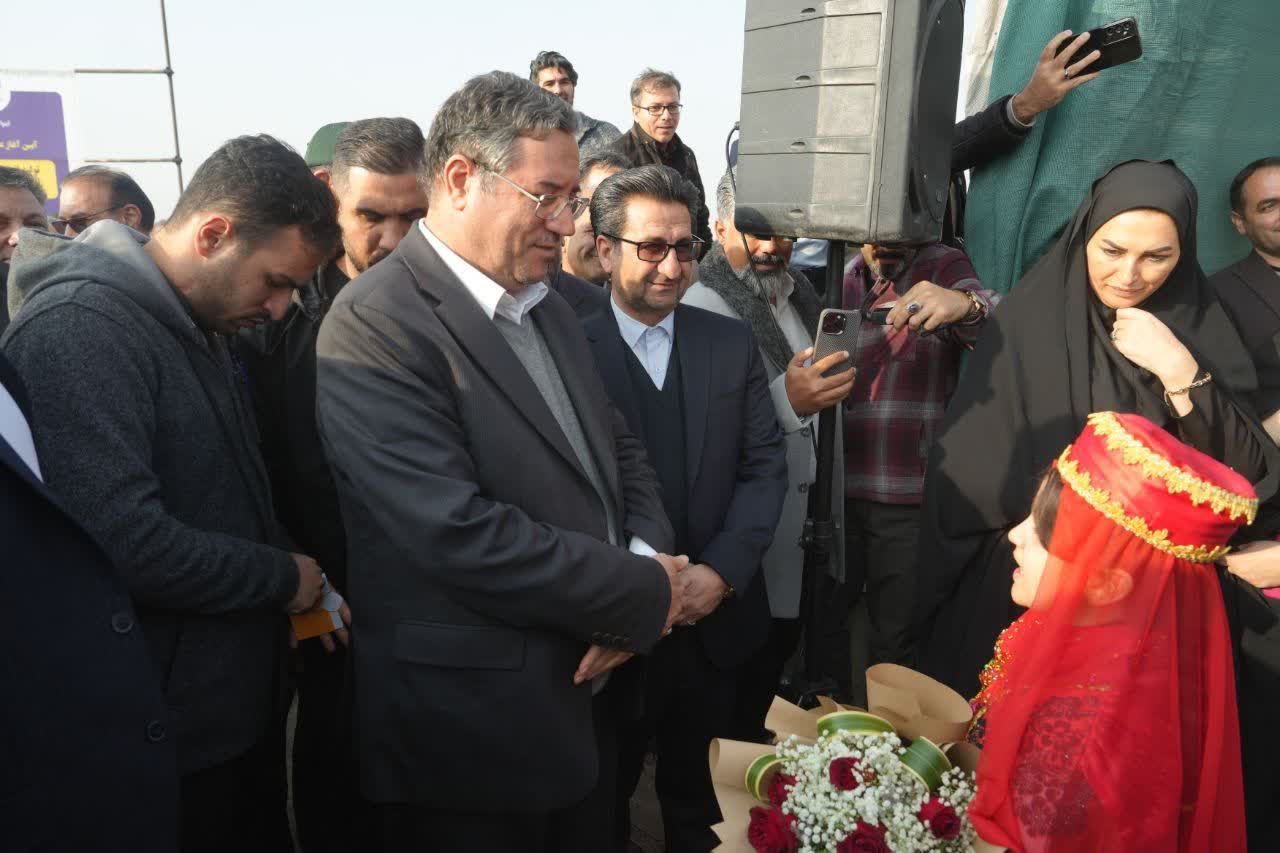 برگزاری آیین آغاز عملیات اجرایی تولید انواع سیم و کابل در شهرستان میاندوآب + تصاویر